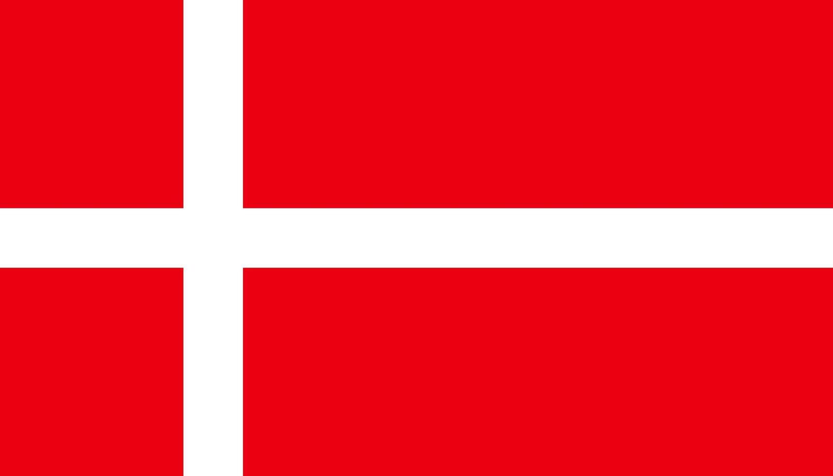 Denmark flag design illustration vector