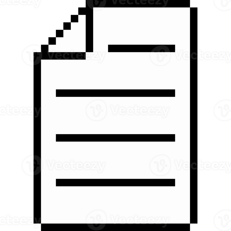 Document file in computer. File folder icon. png