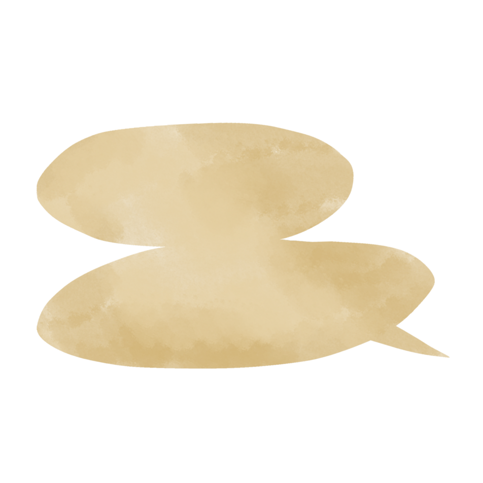 Speech bubble shaped for chatting, feedback or dialog png