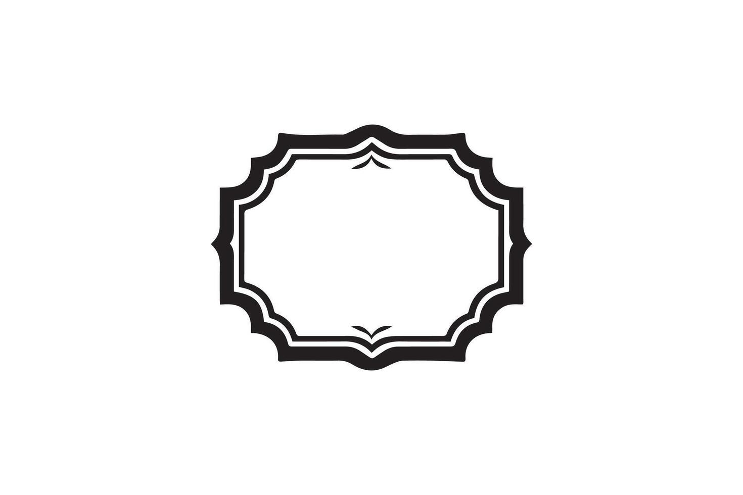 A black and white logo for a business vector