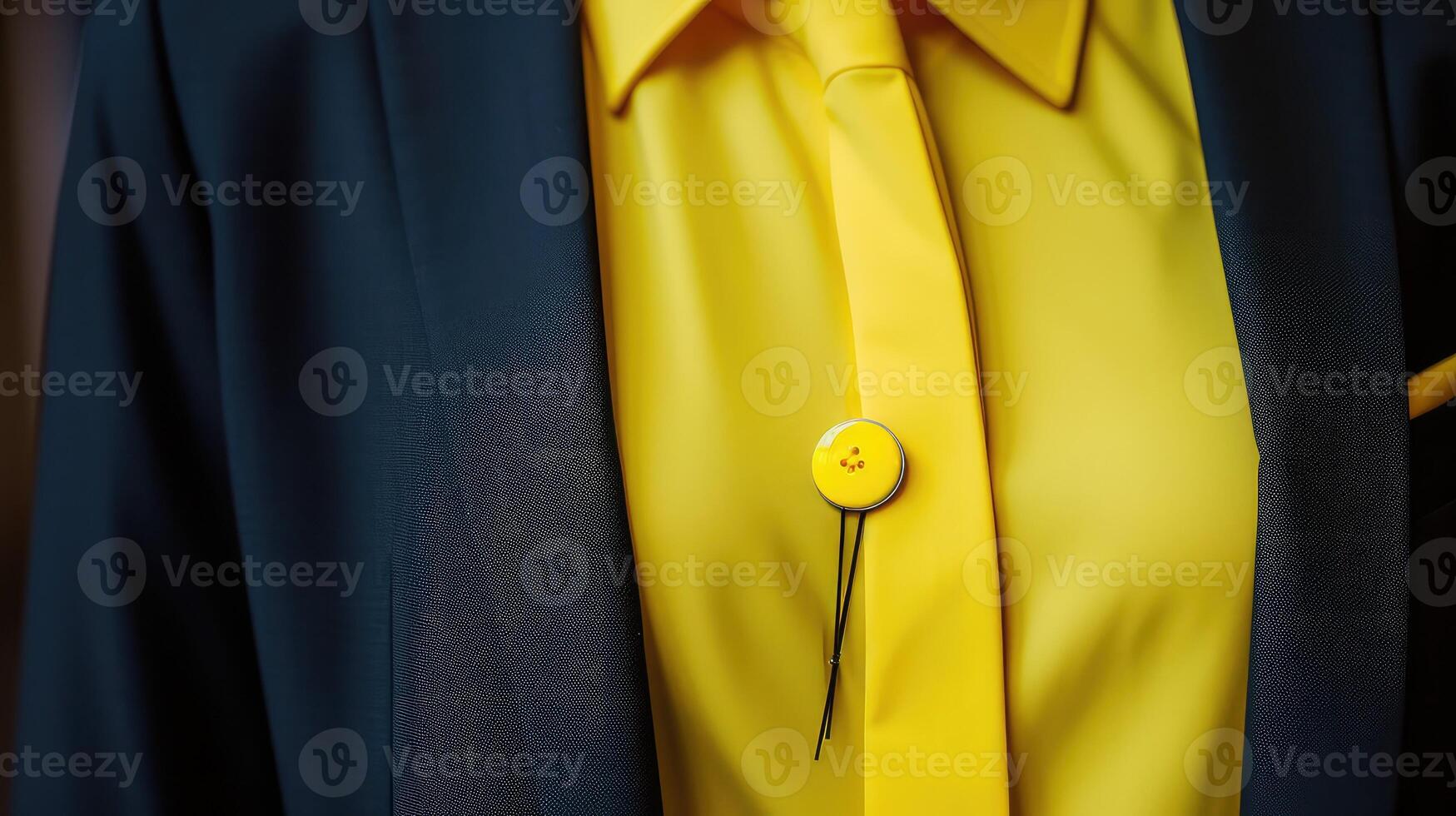 style yellow pin photo