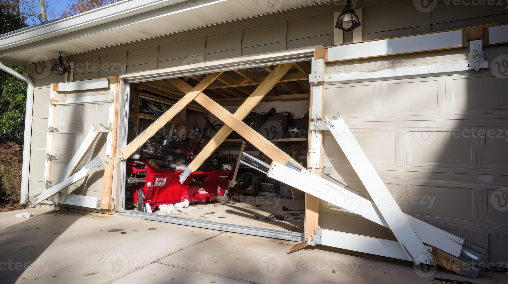 braces hurricane door 56659837 Stock Photo at Vecteezy