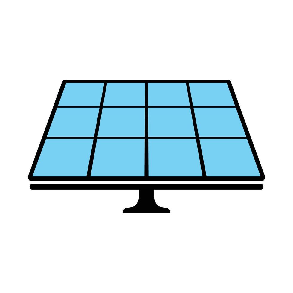Solar Panel Icon vector