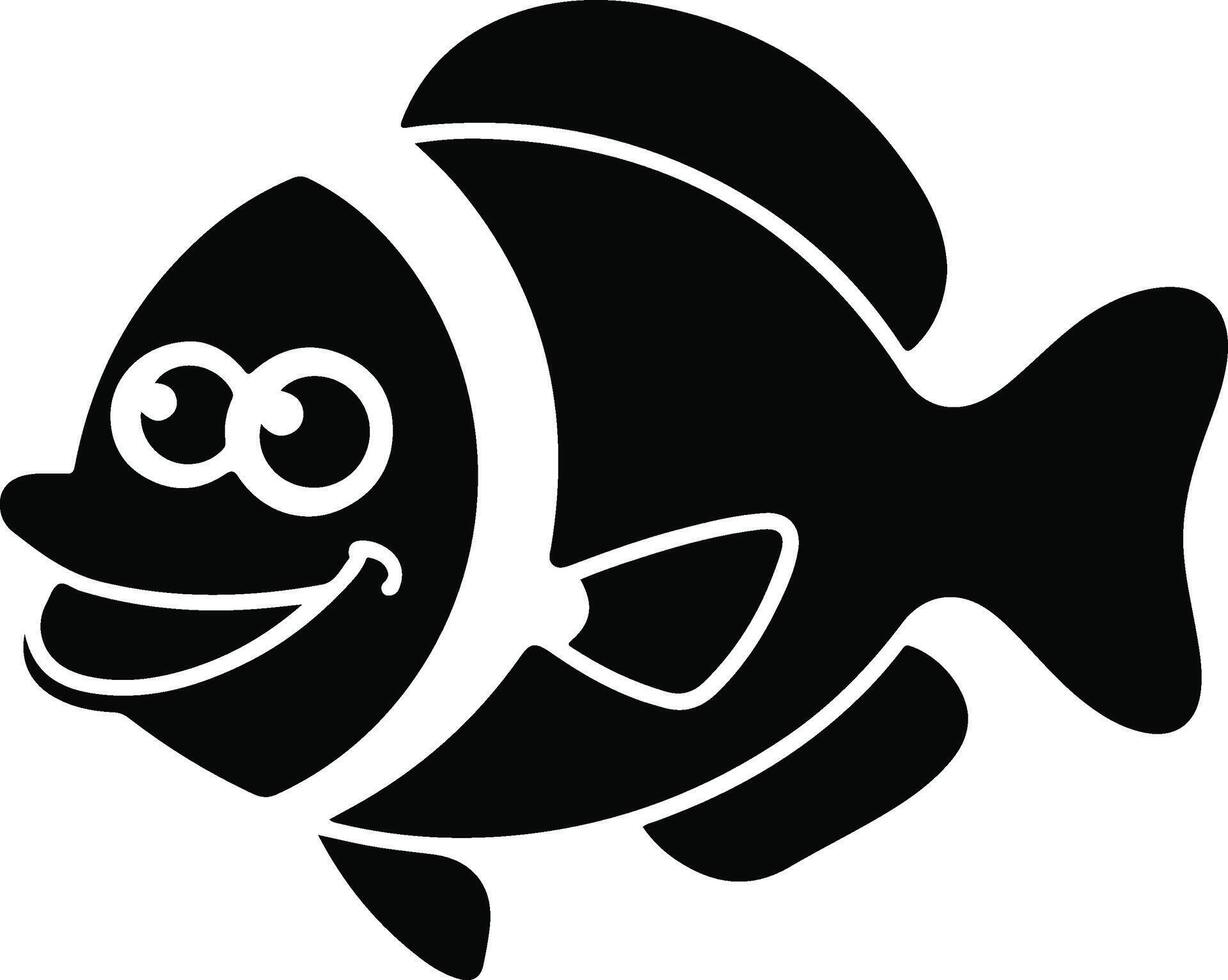 Abstract Fish Sketch and Drawing vector