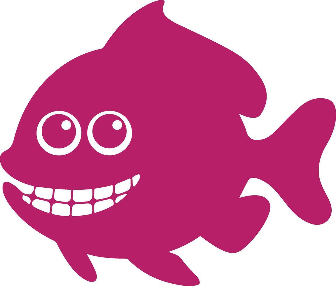 Modern Fish Drawing and Sketch Art vector