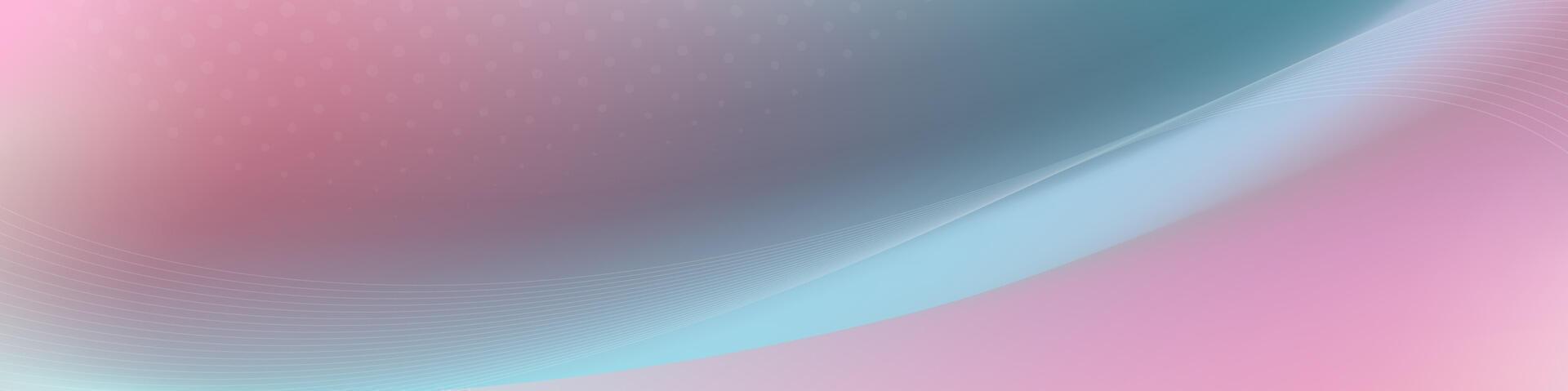 Abstract pink and blue flowing background vector
