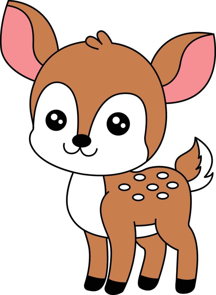 Deer Clipart for Beginners Easy to Use Designs vector