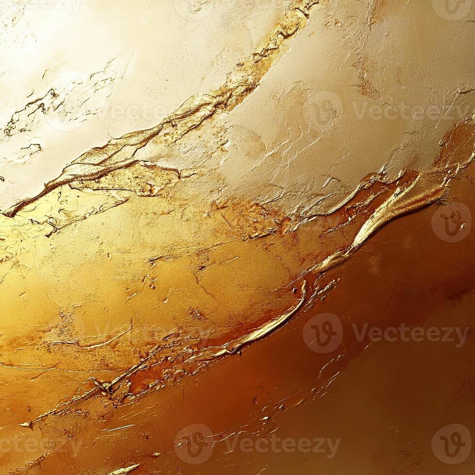 Elegant abstract texture with golden and beige hues, showcasing intricate patterns resembling natural stone formations photo