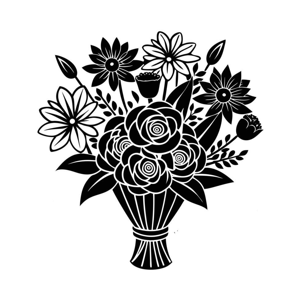 Floral Essence of Life vector