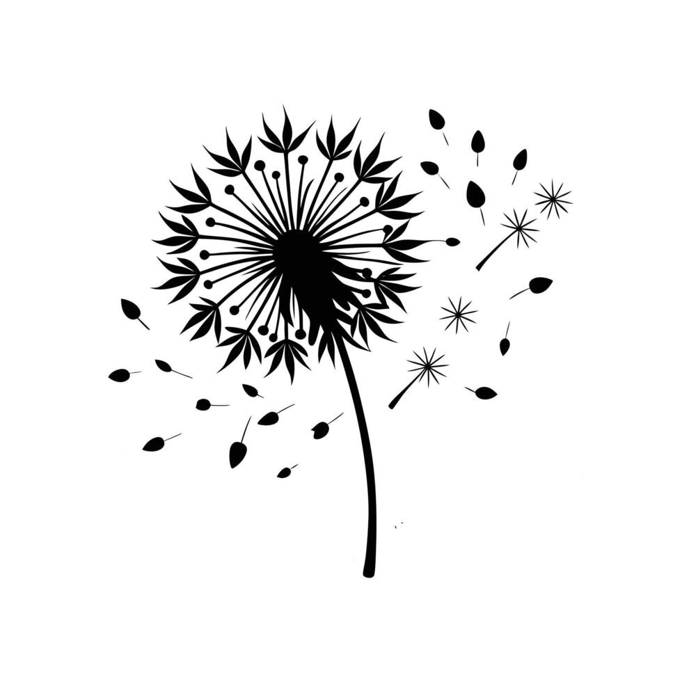 Wild Wishes in Bloom vector