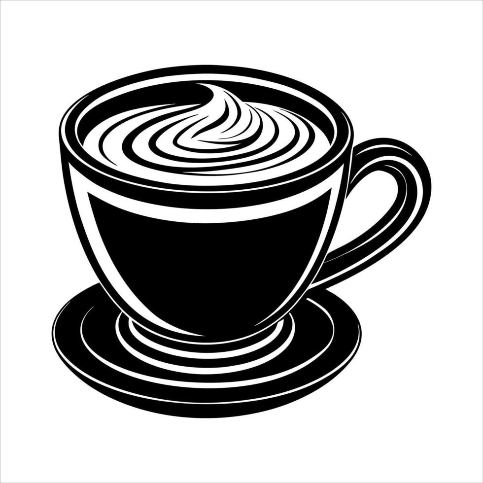 Heartwarming Coffee Moment vector