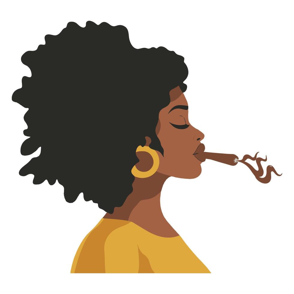 Artistic Clipart Design of Stoner and Marijuana Themes vector
