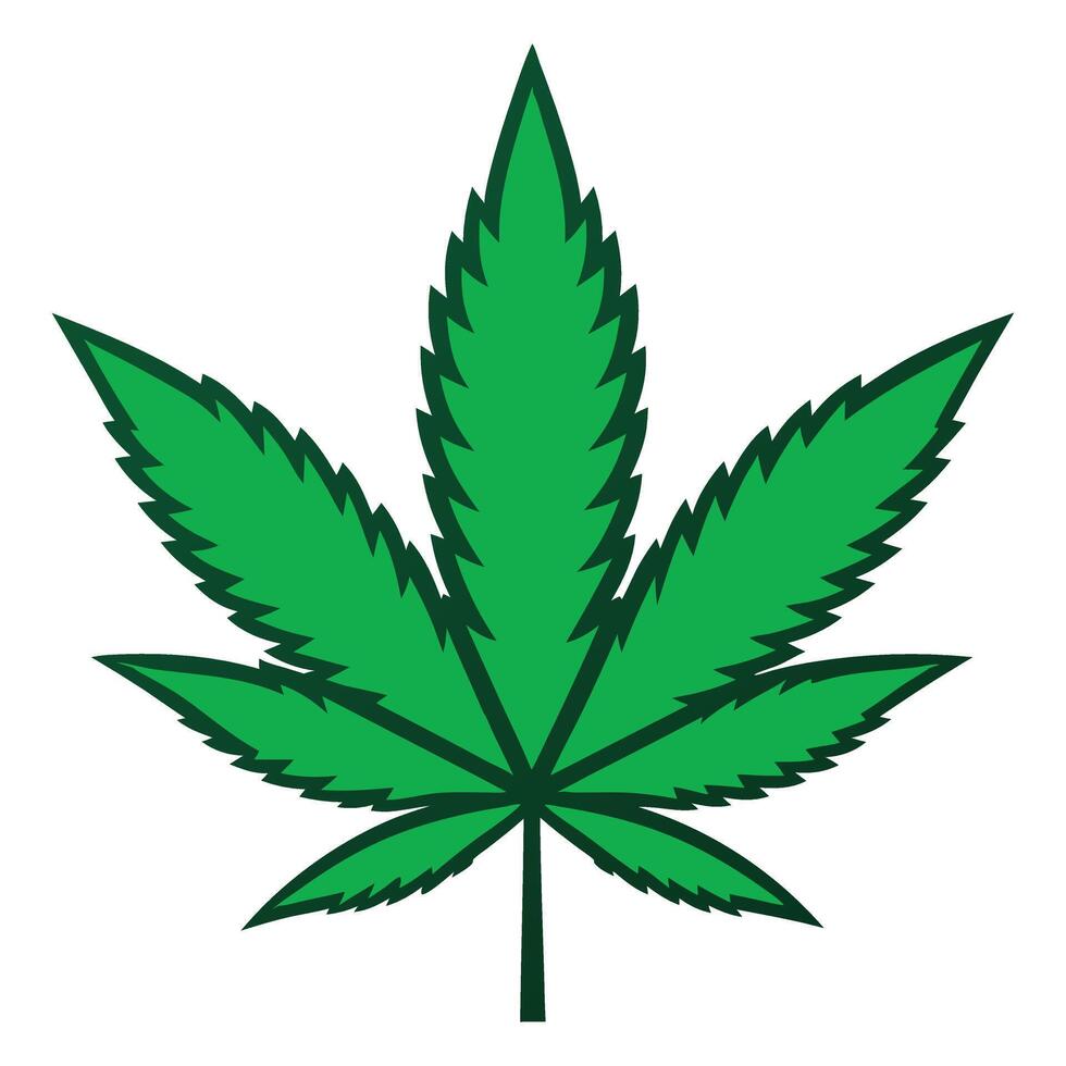Unique Marijuana Weed Clipart Illustrations for Cannabis Art vector
