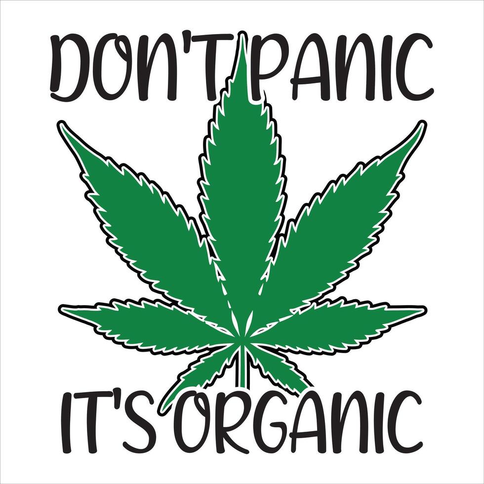 Unique Weed Smoking Art and Stoner Typography Tee vector