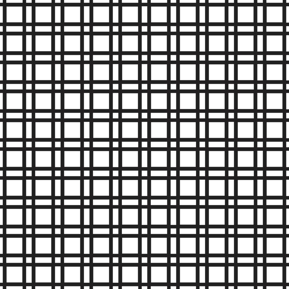 Black and White Grid Pattern vector