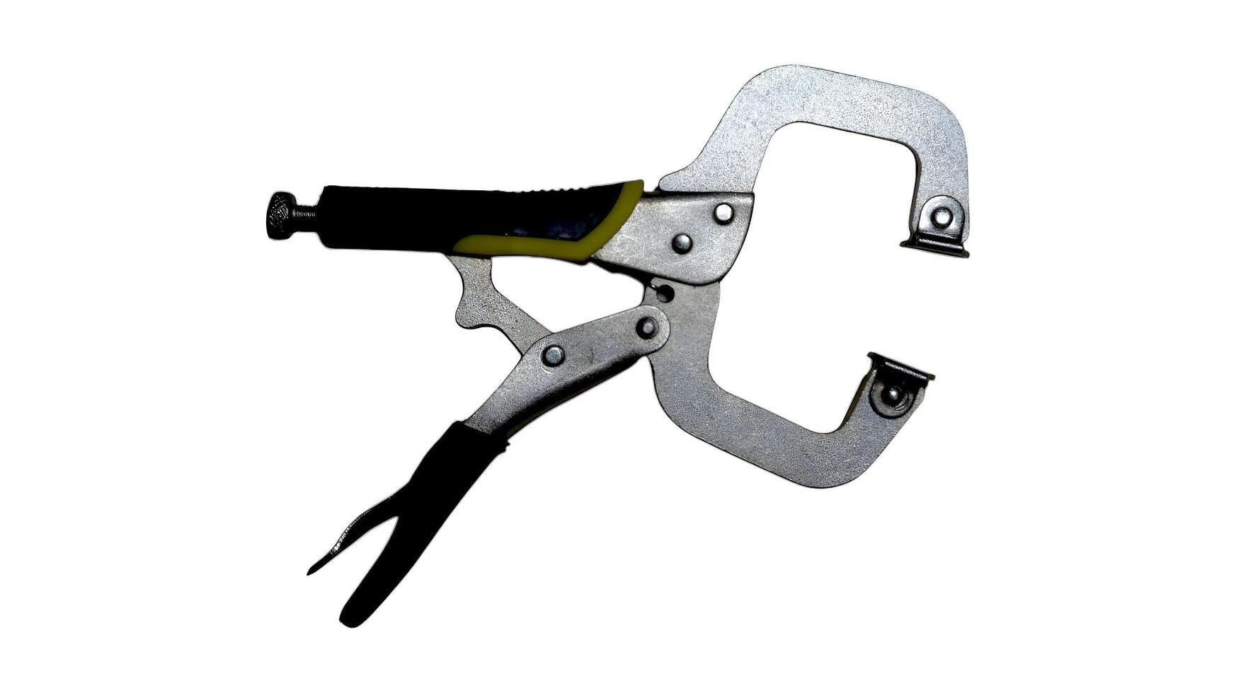 Isolated locking pliers providing grip and leverage for various tasks photo