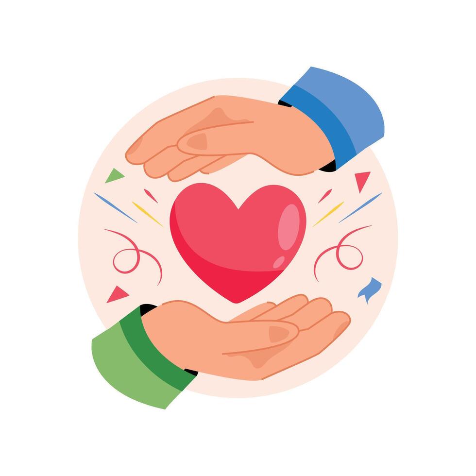 Protect Concepts Style illustrations. EPS 10 File stock illustration vector