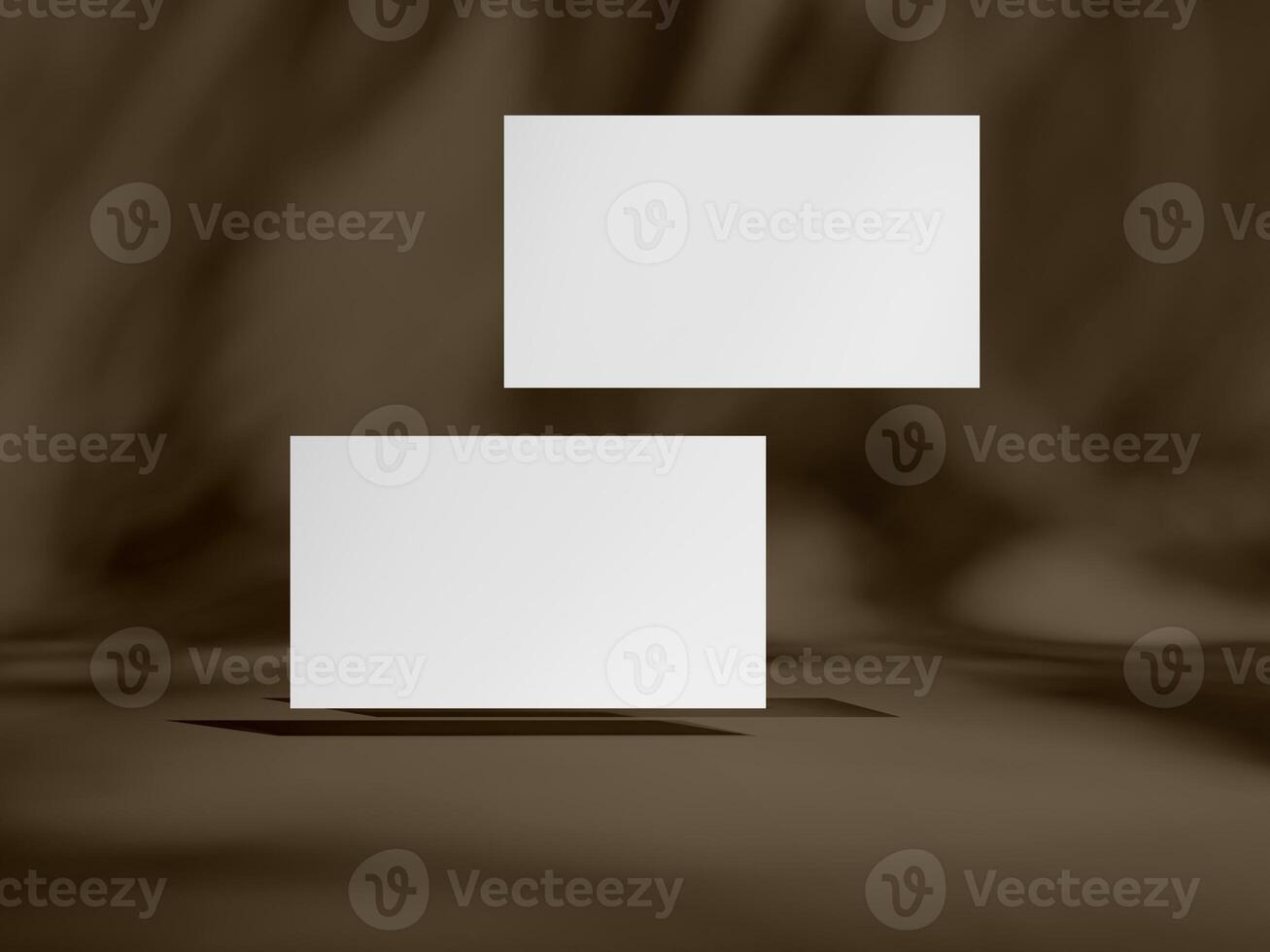 High-Resolution Mockup of a Minimalist Business Card photo