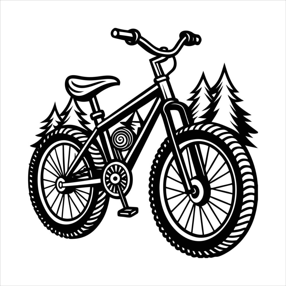 Cycle white background illustration vector