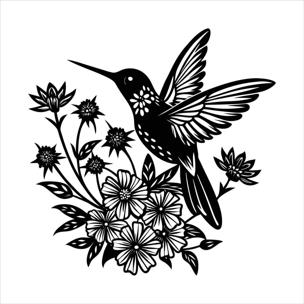 Swallows springgreen illustration vector