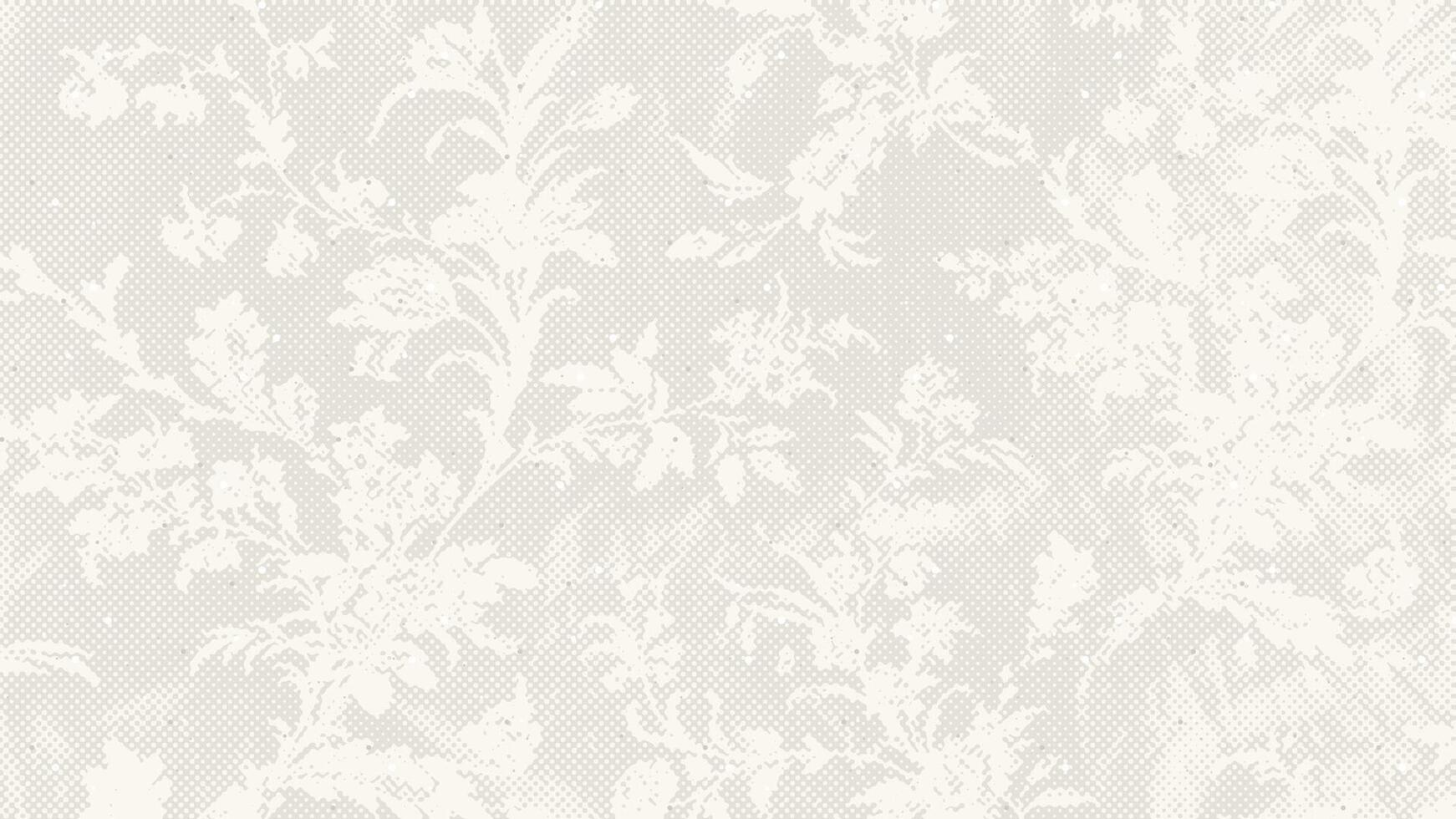 Organic fleck eggshell texture with floral imprint. Minimalistic background with egg shell ornament. Vintage ecru backdrop with dots, speckles particles. Natural grunge surface,grain paper vector