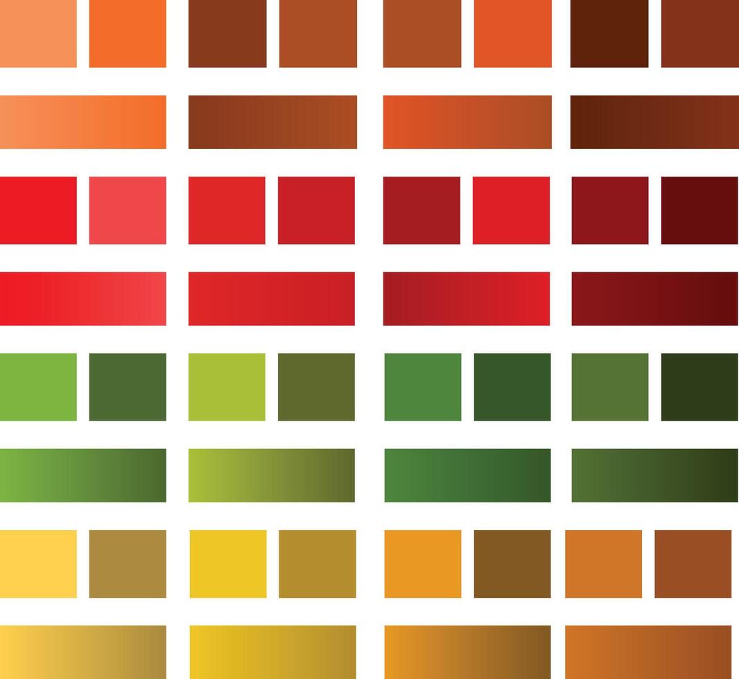 Color palette for a website vector