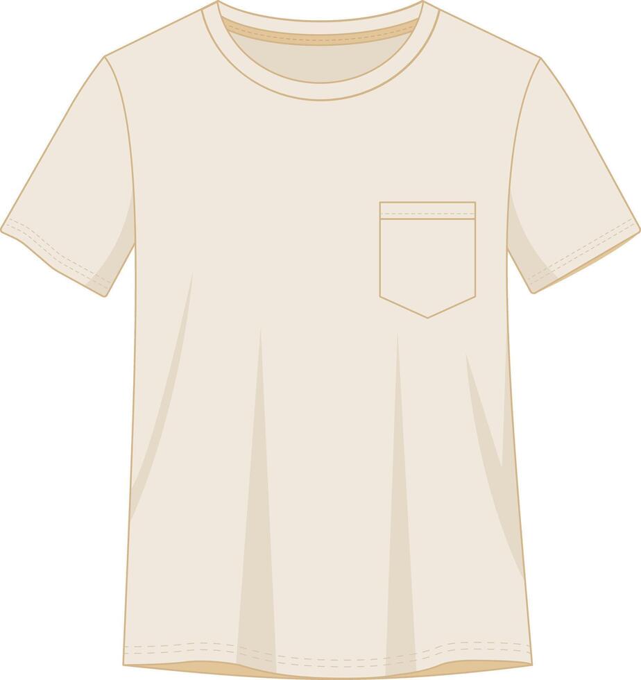 Flat T Shirt Icon vector