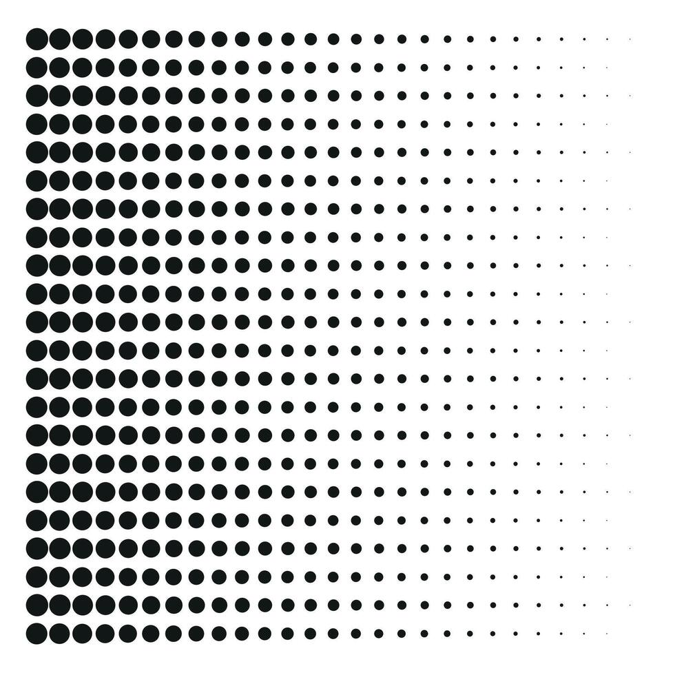 Black dots gradient design on white background vector