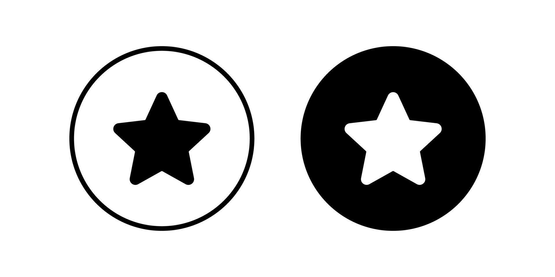 Favorite icon set. for mobile concept and web design. illustration vector