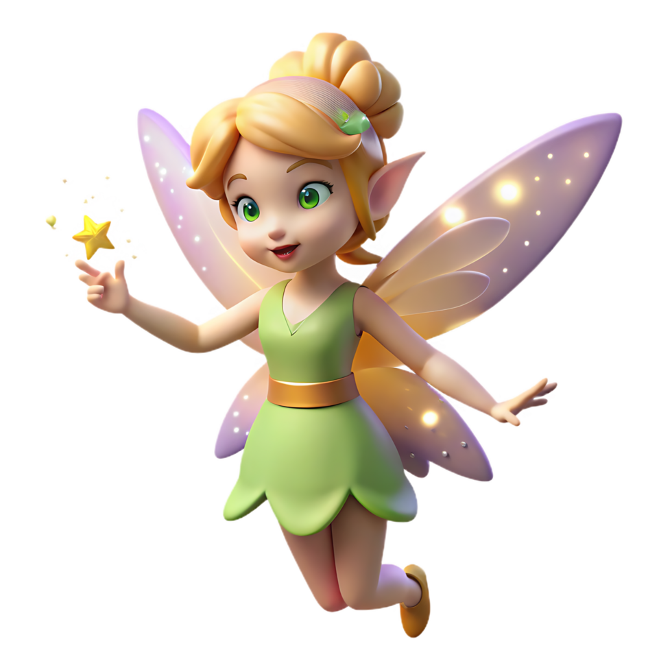 Enchanted 3D Forest Illustration png