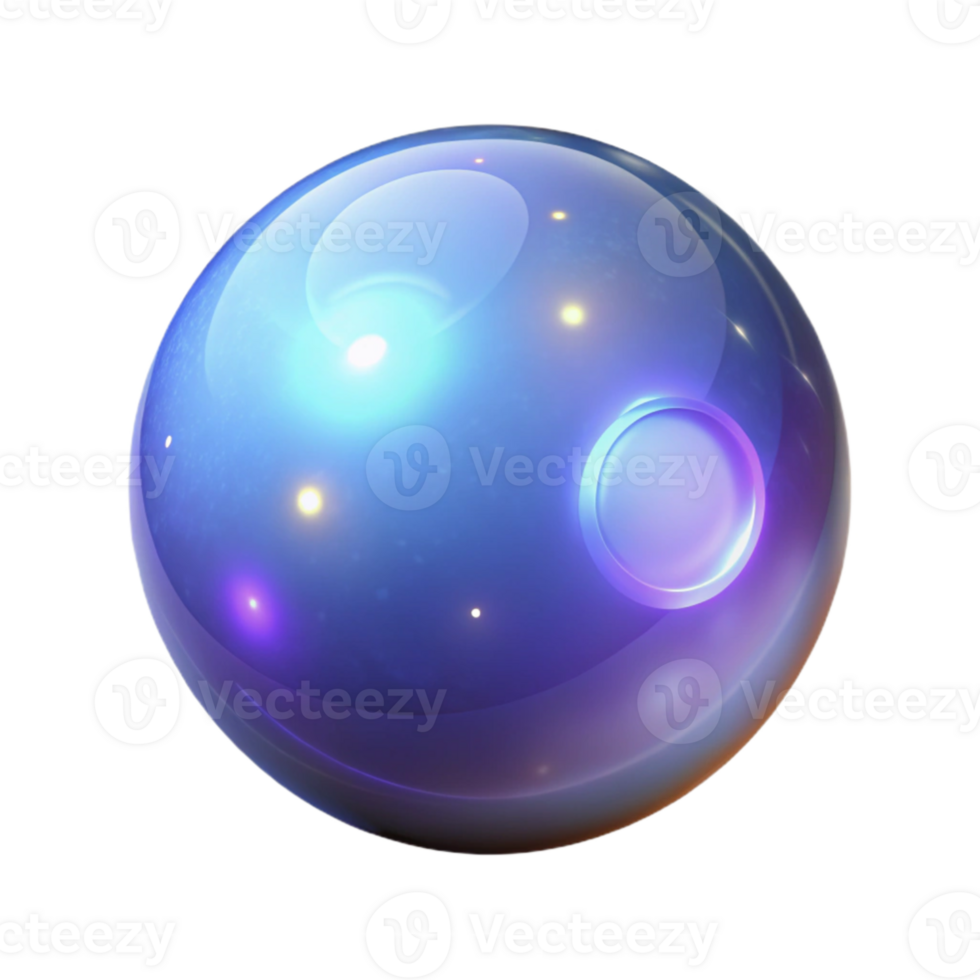 extraordinary modern Glowing 3D Orb Abstract Background original png