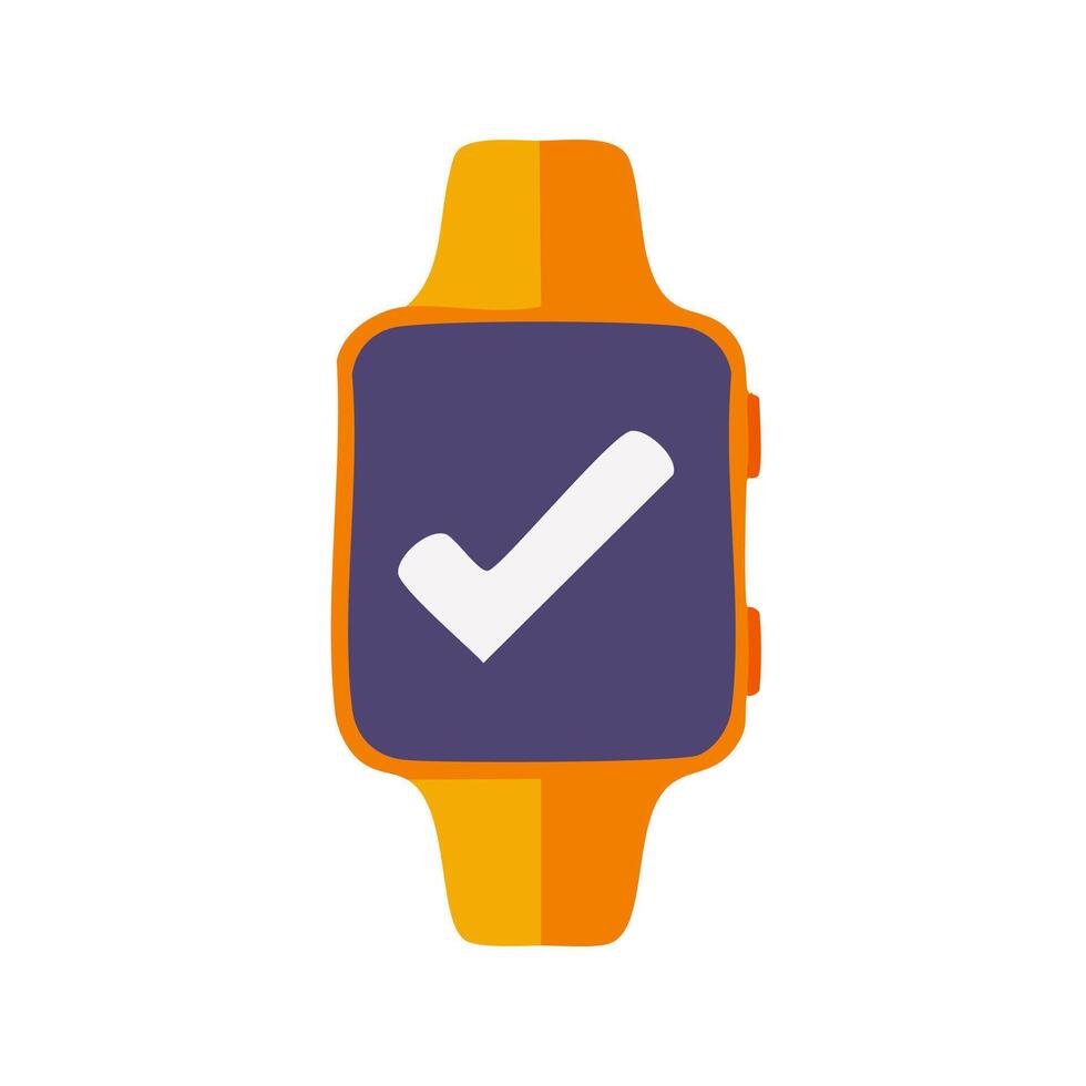Smartwatch icon isolated on white background for your web and mobile app design, Smartwatch logo concept vector