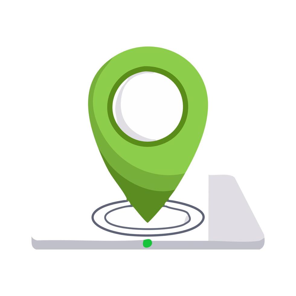 Location icon isolated on white background for your web and mobile app design, Location logo concept vector