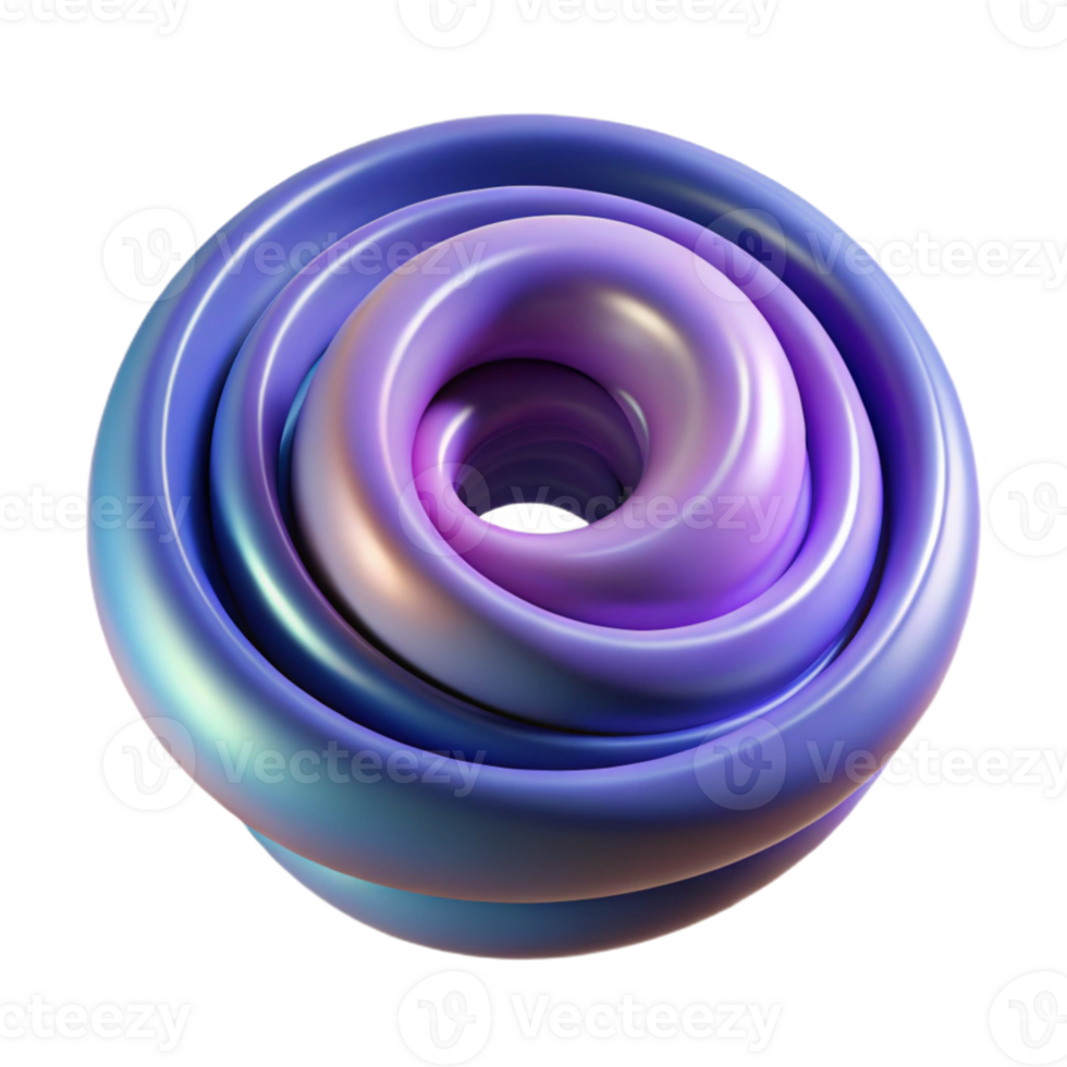 dramatic creative Abstract 3D Purple Swirl Background detailed png