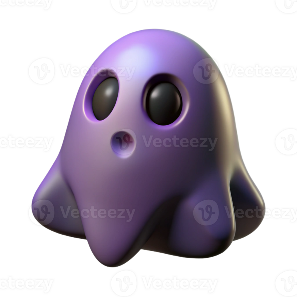 impressive classic Adorable 3D Ghost Illustration exclusive png