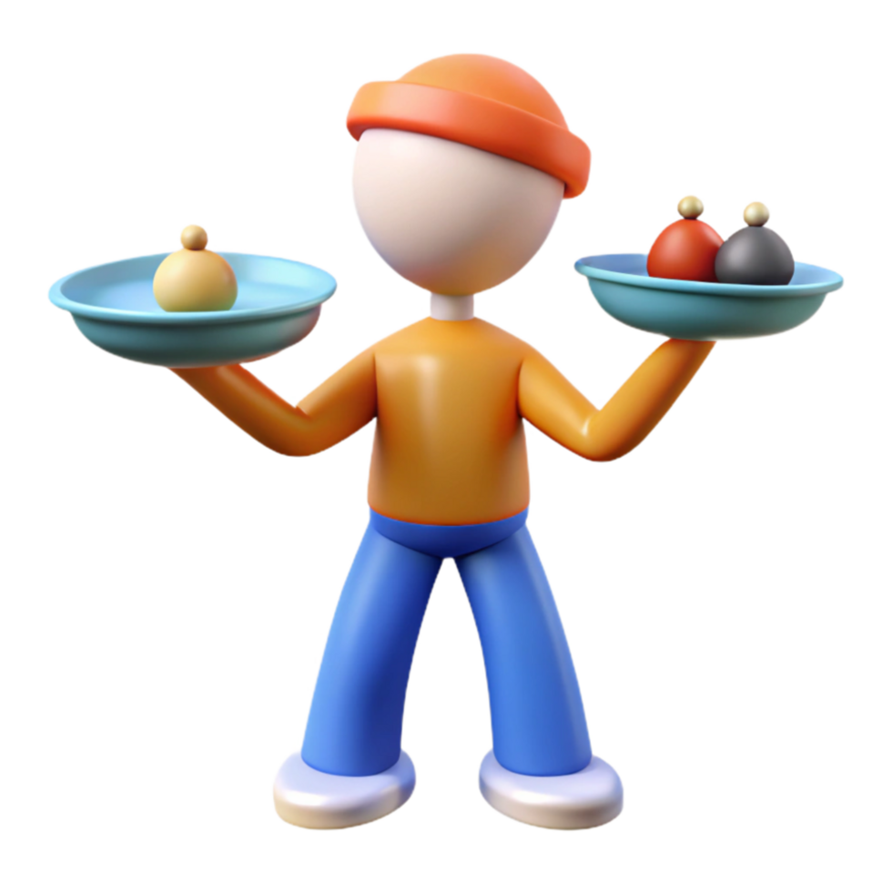 impressive creative Balancing Act Weighing Options Making Choices professional png