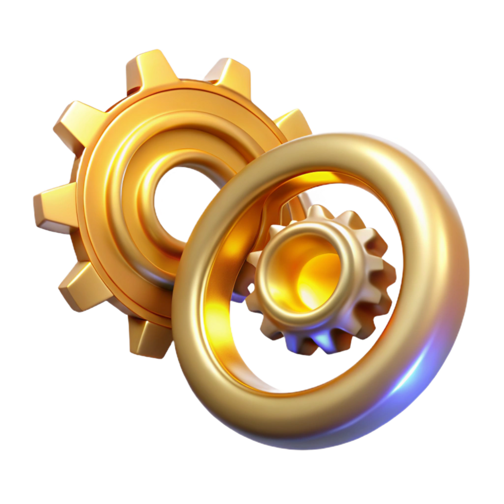 magnificent rustic Interlocking Gears Synergy and Efficiency in Systems high resolution png