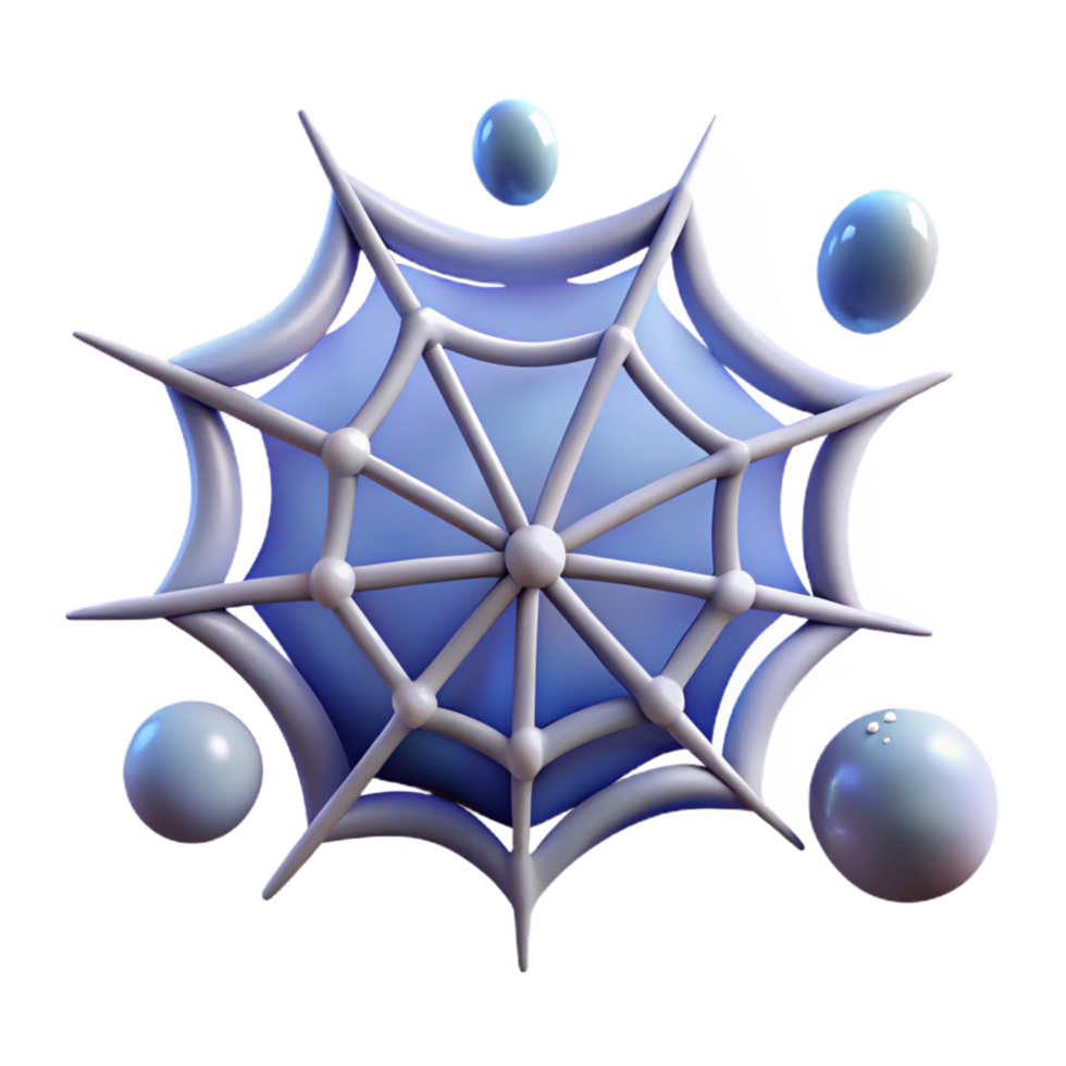 magnificent creative Abstract 3D Web Design Network, Connection, and Sphere Concept 4K png