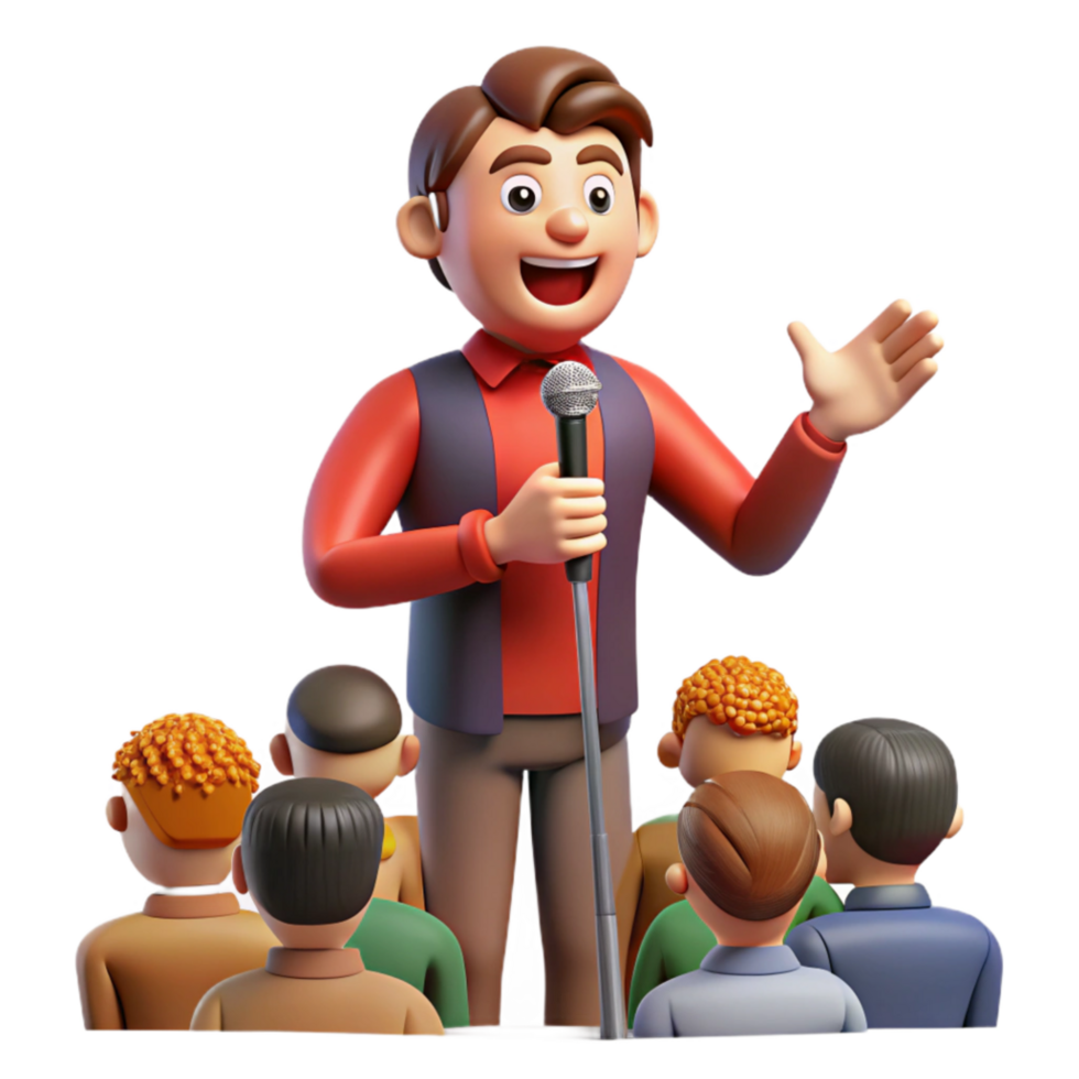 serene abstract Public Speaking Tips for Engaging an Audience original png