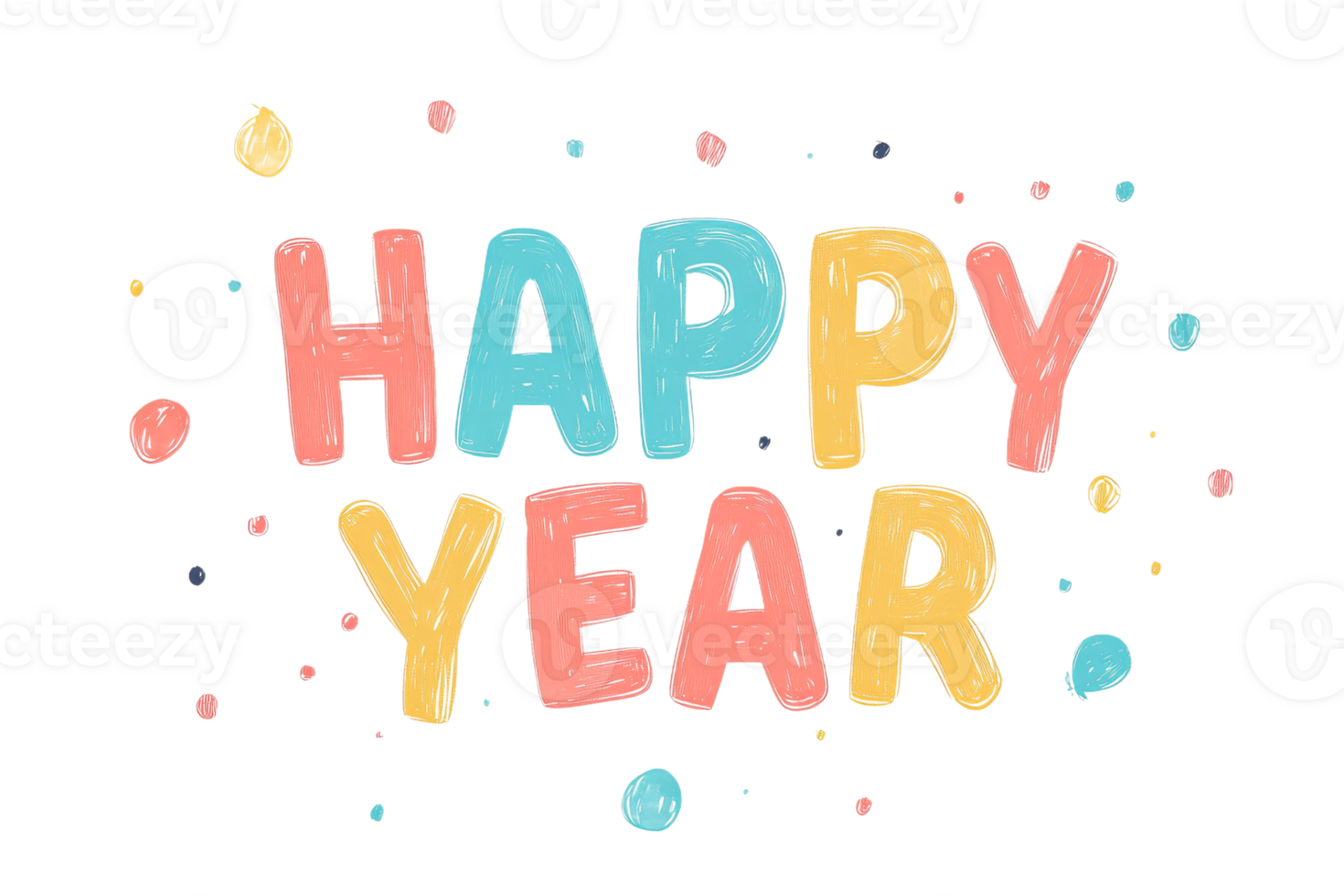 Celebrate the arrival of a joyful new year png