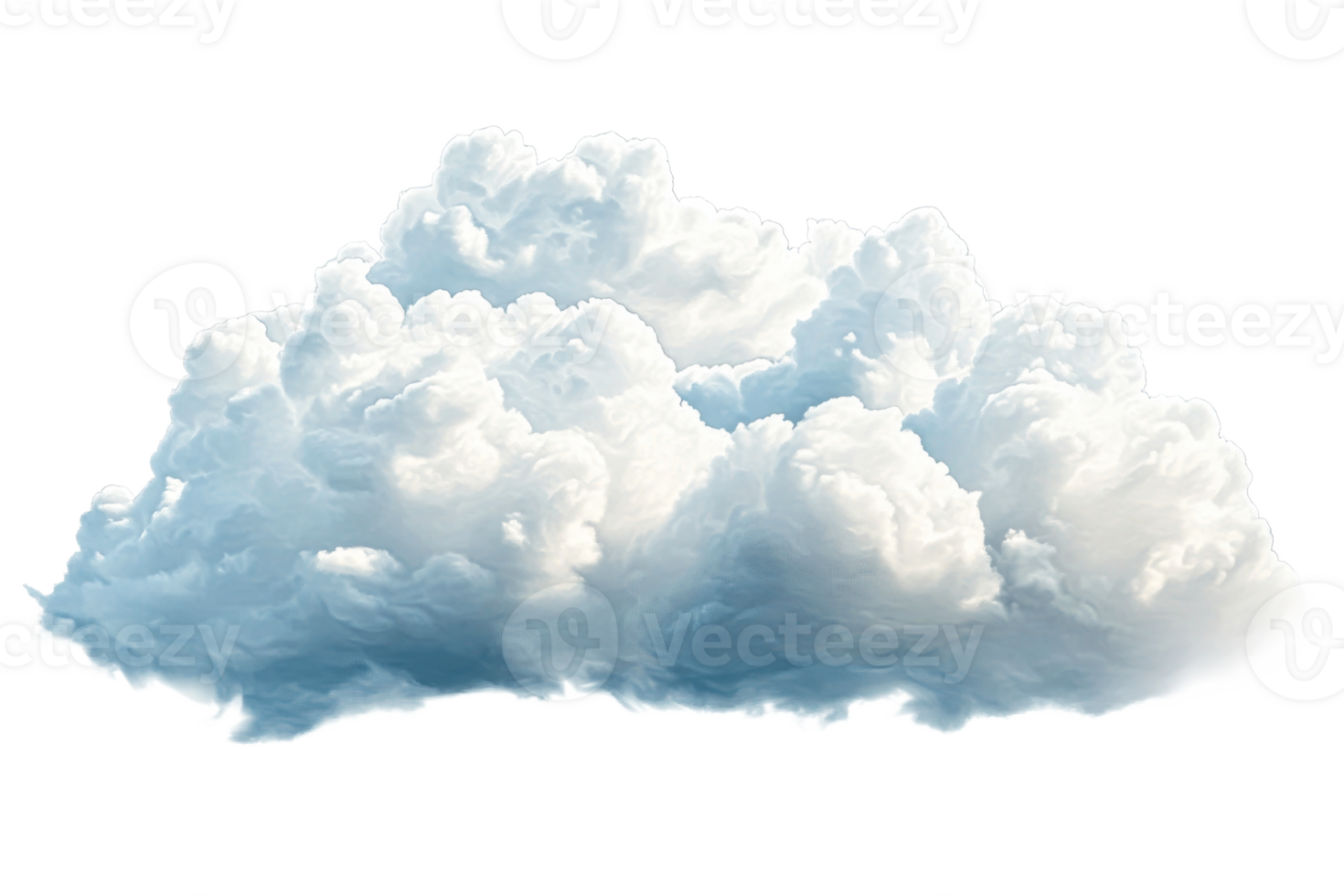 Soft white clouds floating against a bright sky png