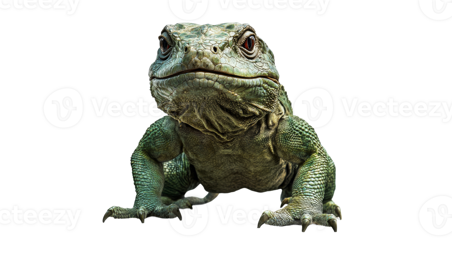 Close view of a unique lizard displaying features png