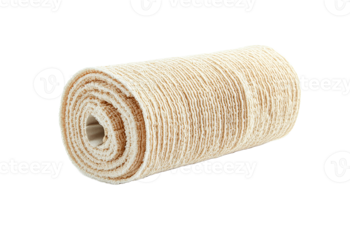 Roll of natural cotton fabric for textile projects png