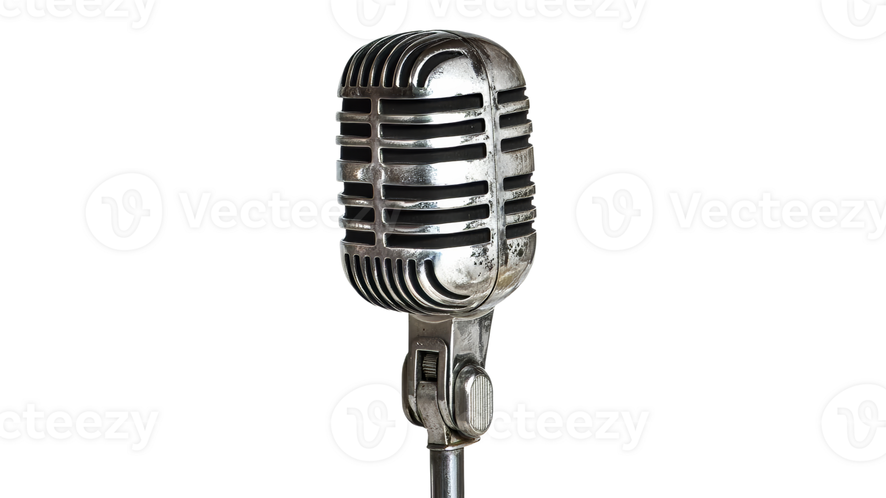 Vintage microphone design captures classic style png