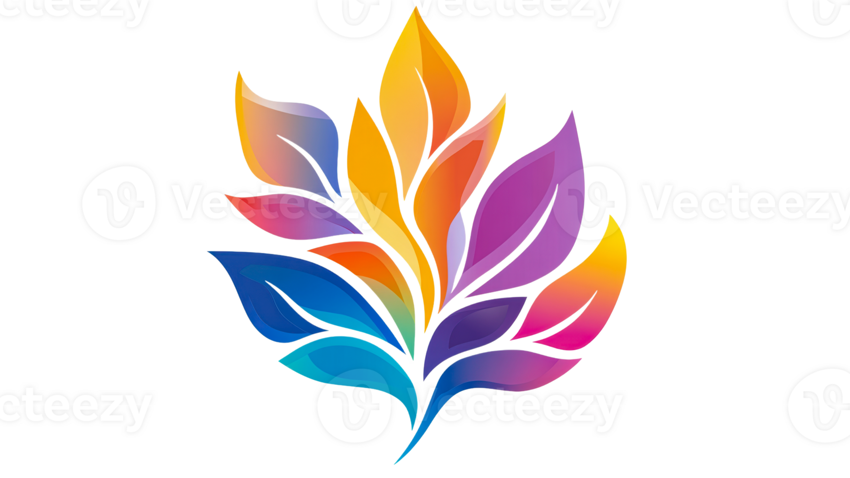 Vibrant leaves symbolizing creativity png
