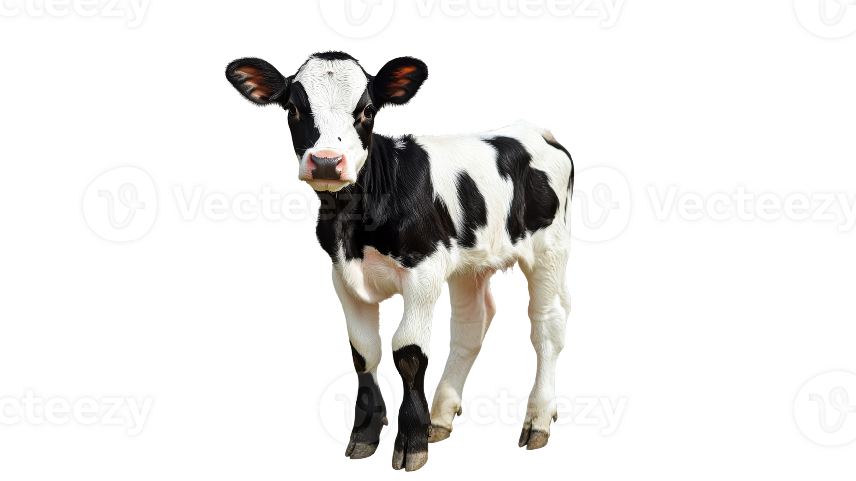 Calf on bright background png