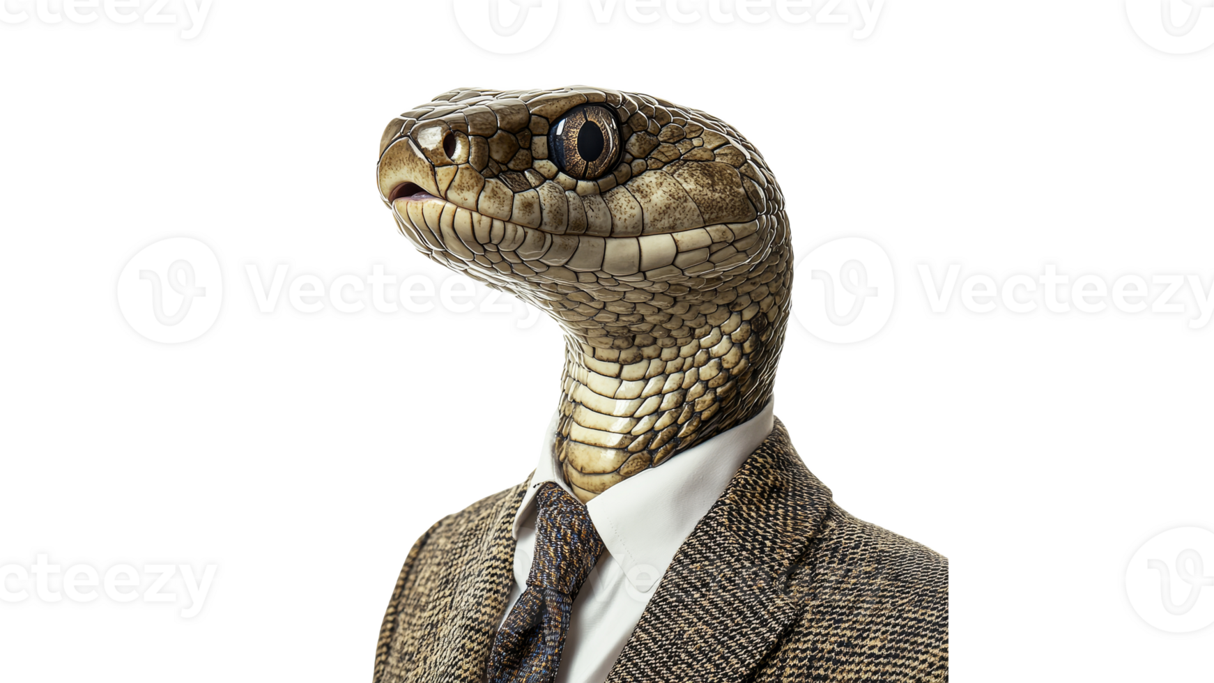 Unusual character dressed in formal attire png