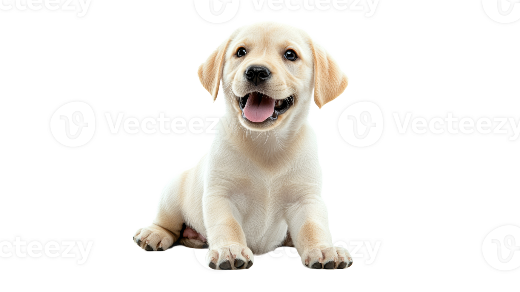 Happy playful puppy enjoying a bright moment png