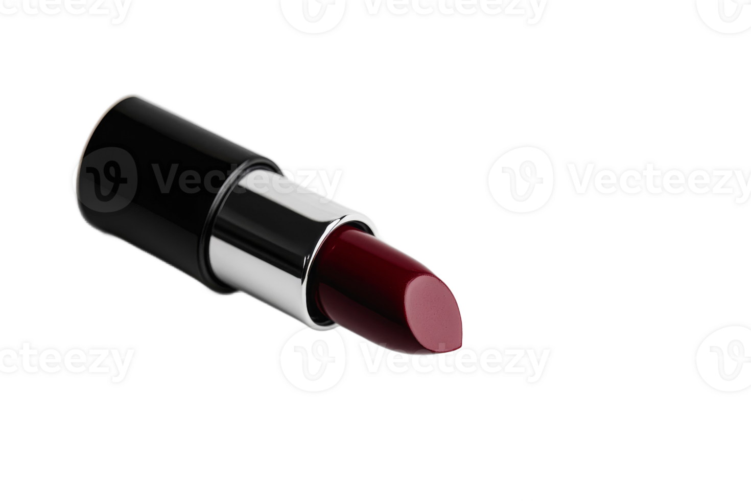 Classic burgundy lipstick on a clean surface png