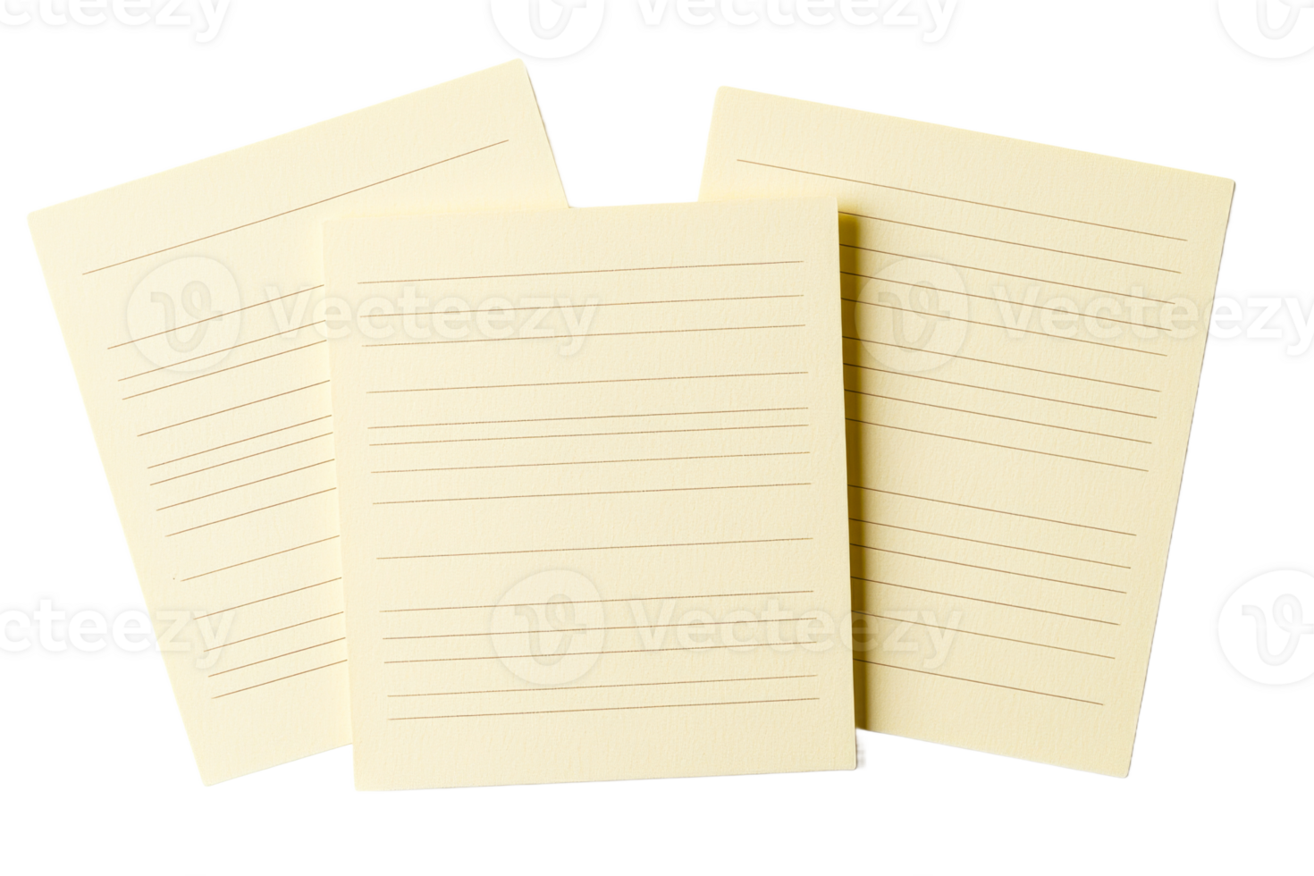 Blank lined paper for notes or ideas png